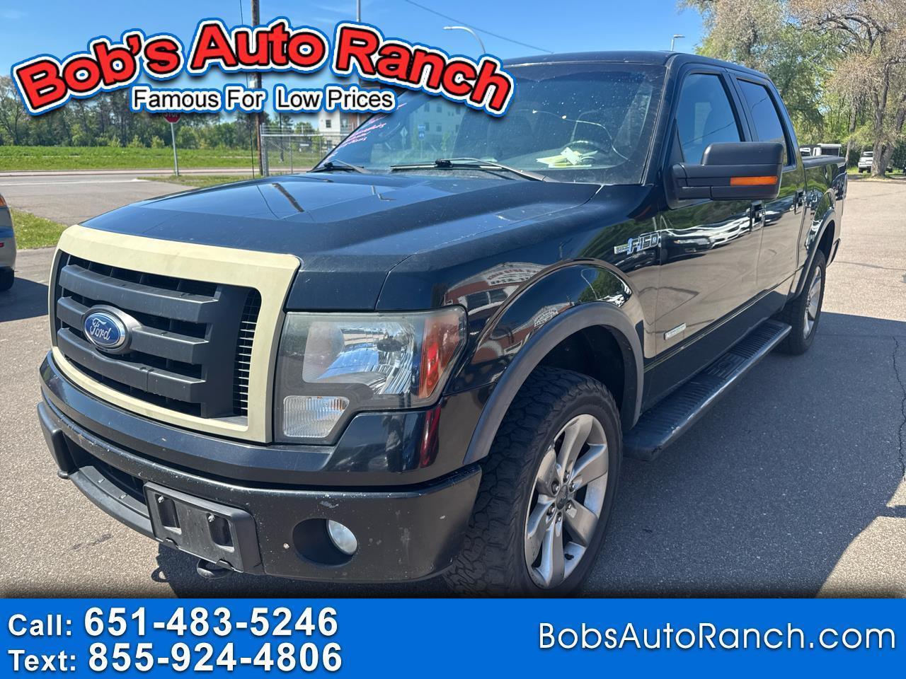 Ford F-150 4WD SuperCrew 145" Platinum 2011