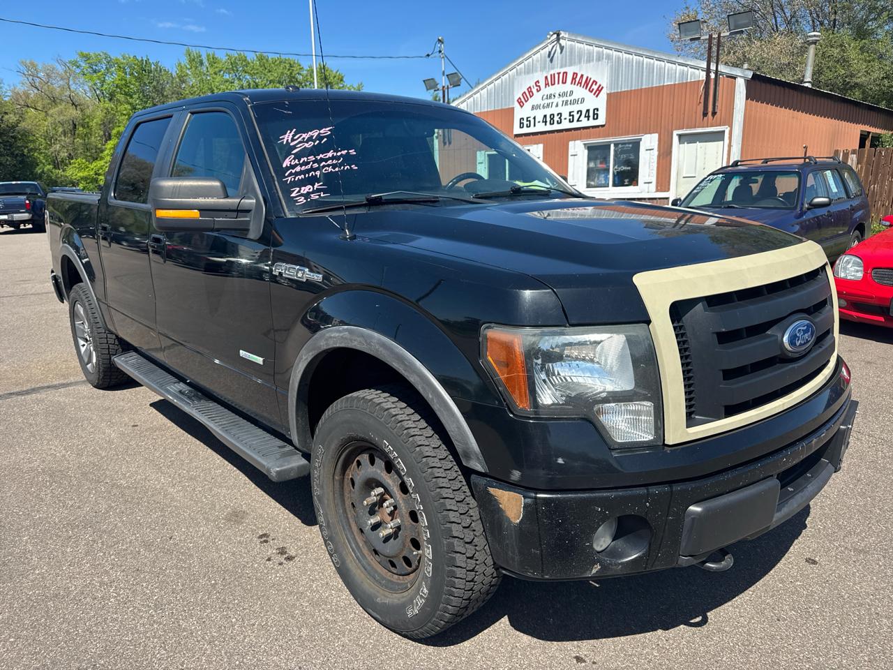 Ford F-150 4WD SuperCrew 145" Platinum 2011