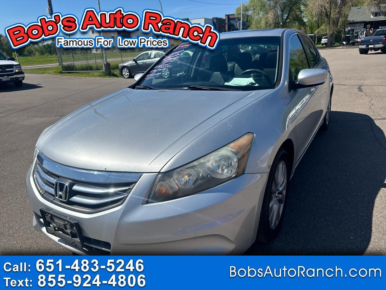 Honda Accord Sdn 4dr I4 Auto EX-L 2012