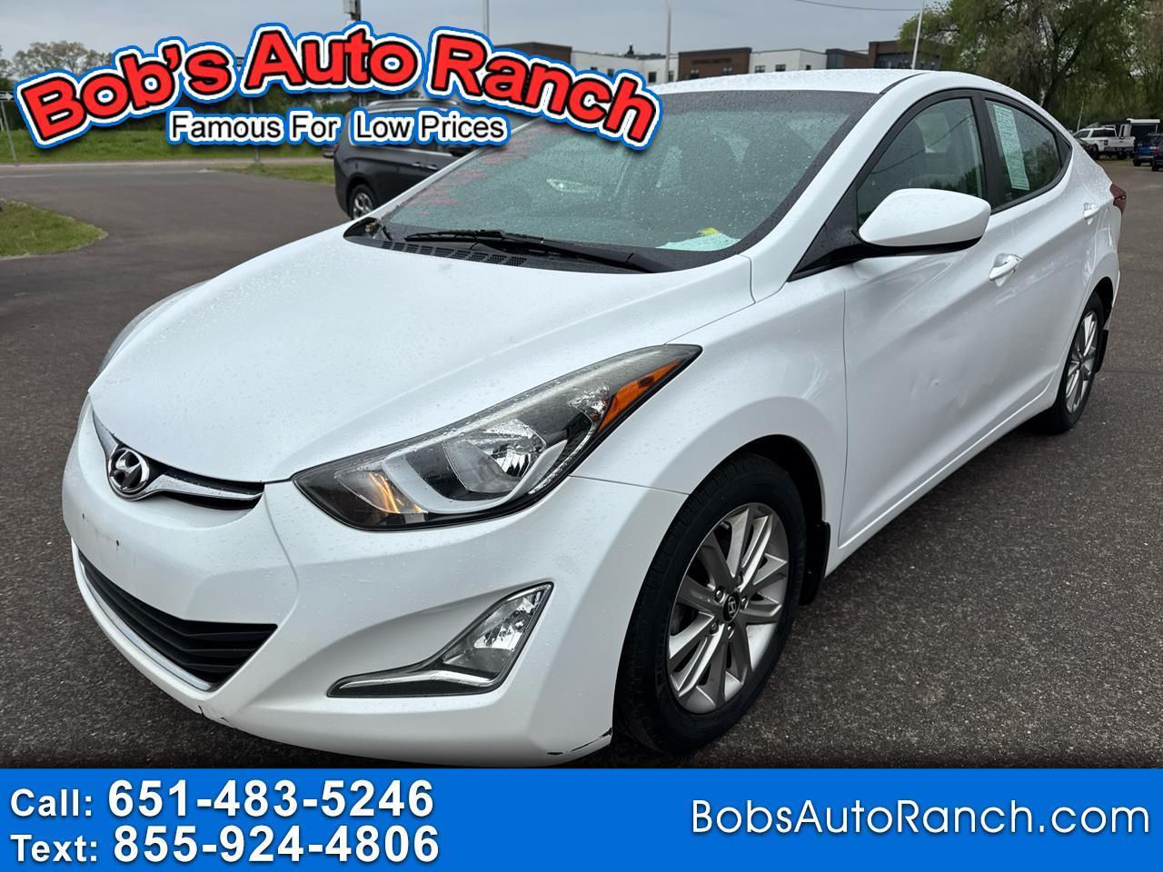 Hyundai Elantra 4dr Sdn Auto SE (Alabama Plant) 2015
