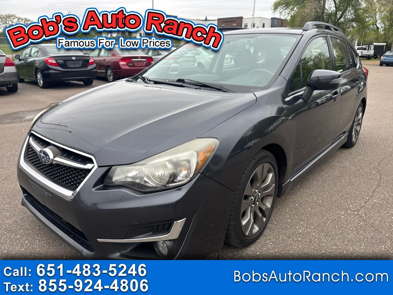 Subaru Impreza Wagon 5dr CVT 2.0i Sport Limited 2015