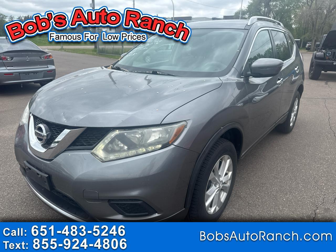 Nissan Rogue AWD 4dr SV 2016