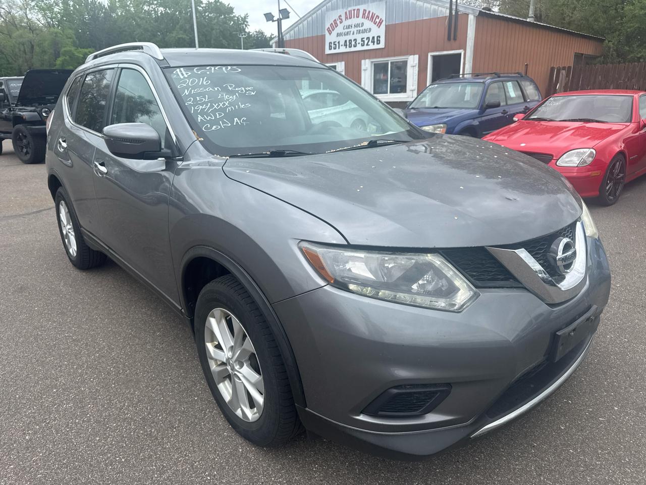 Nissan Rogue AWD 4dr SV 2016