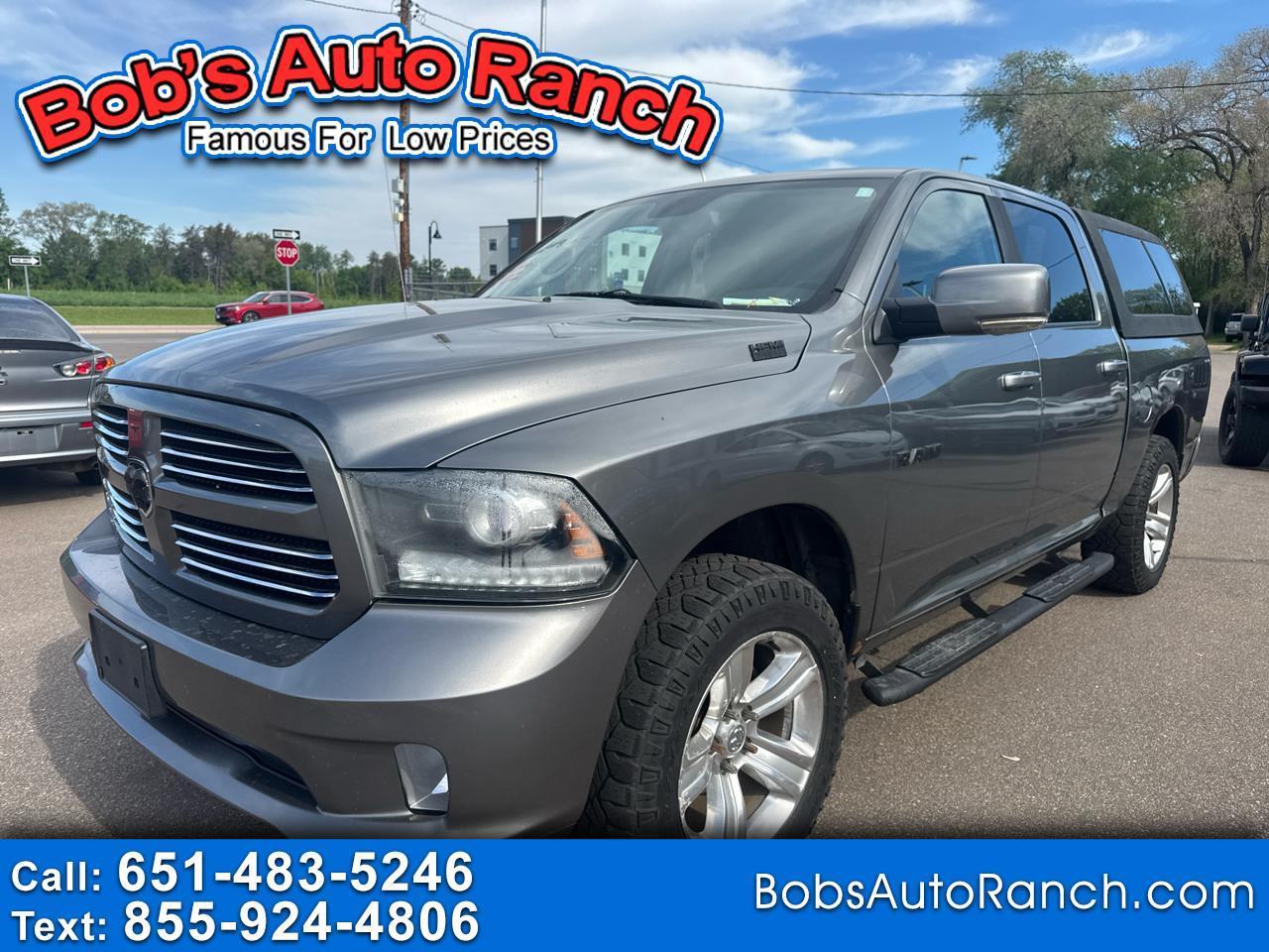 RAM 1500 4WD Crew Cab 140.5" Sport 2013