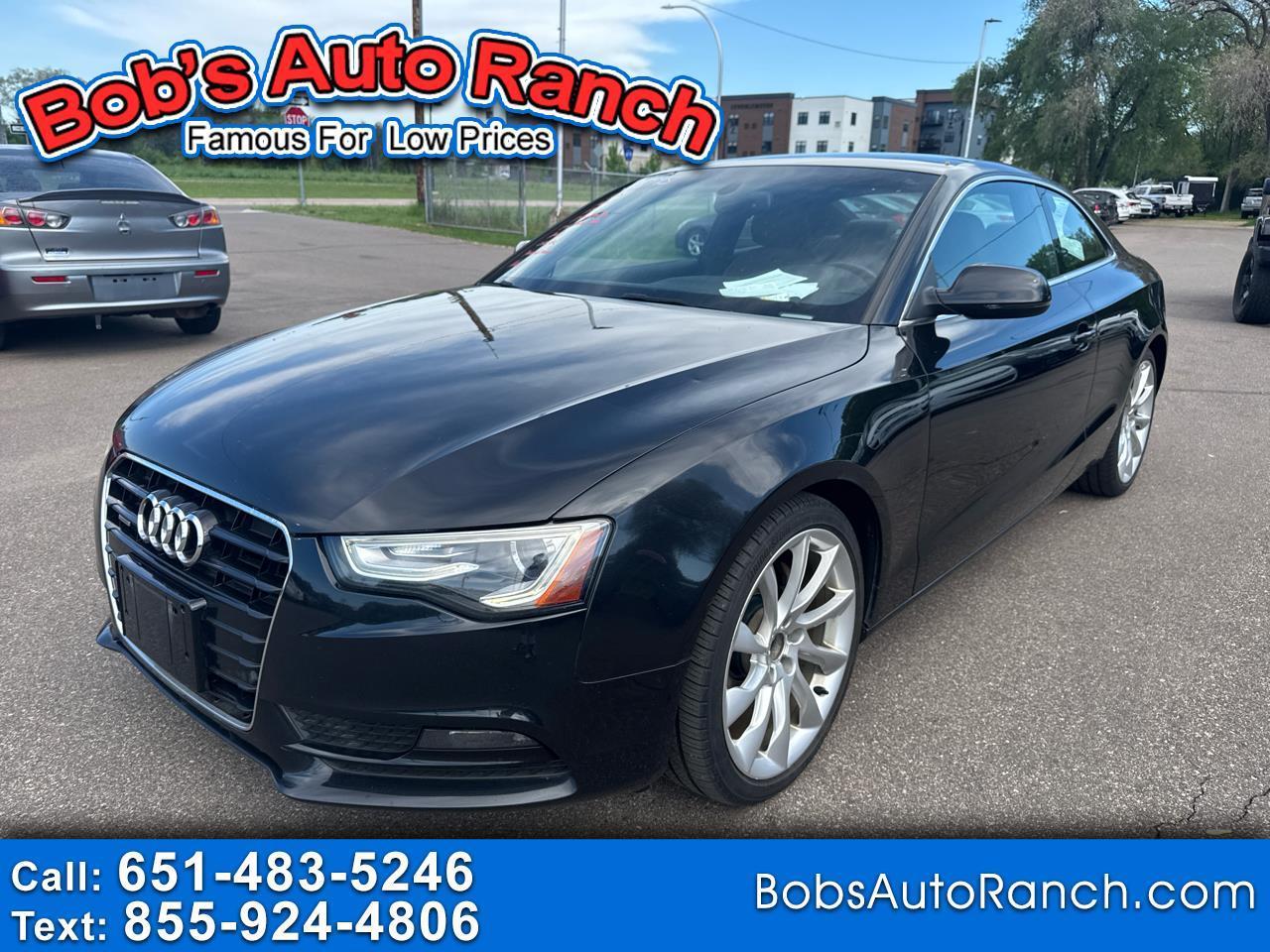 Audi A5 2dr Cpe Auto quattro 2.0T Premium Plus 2013
