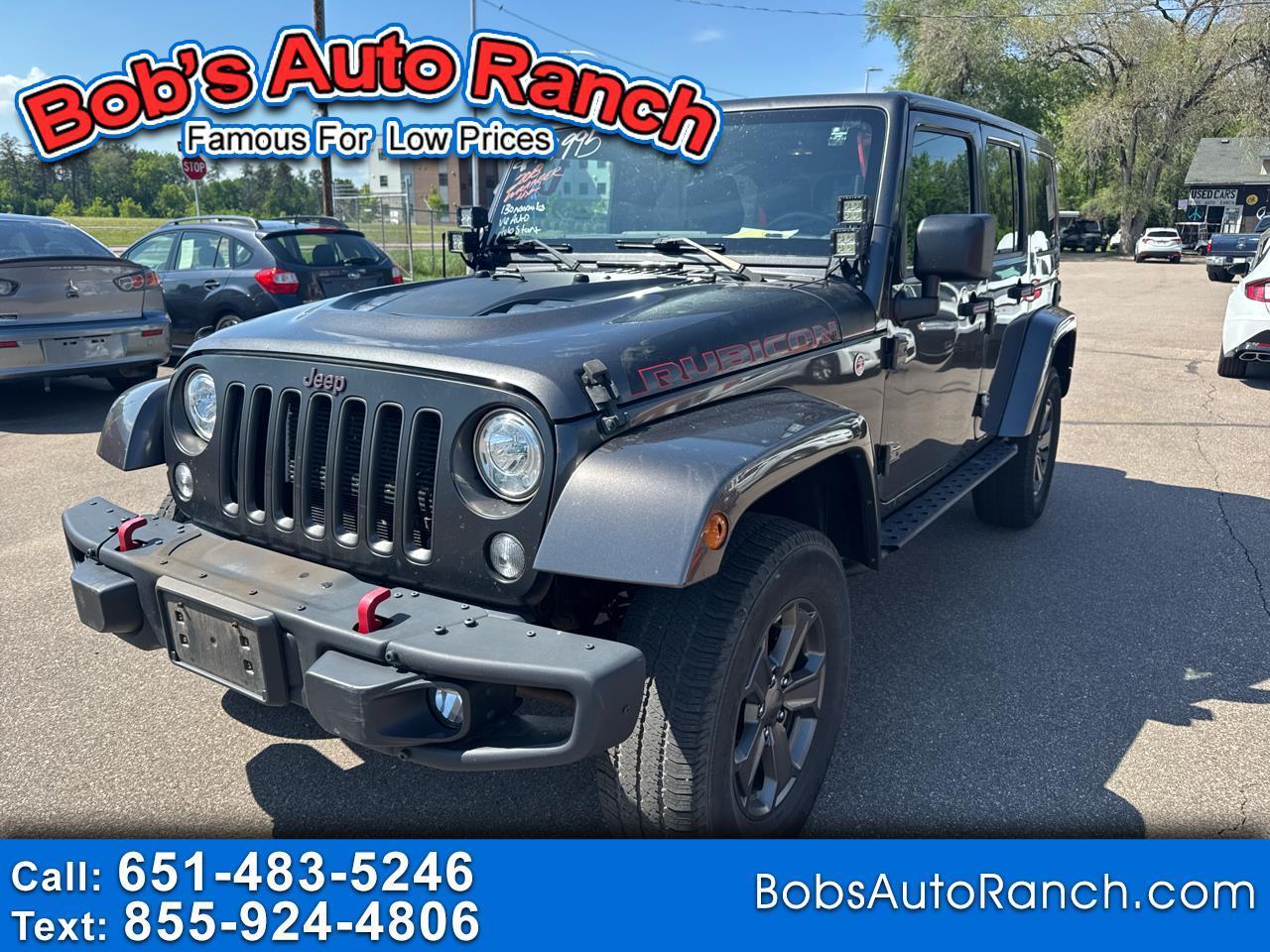 Jeep Wrangler JK Unlimited Rubicon 4x4 2018