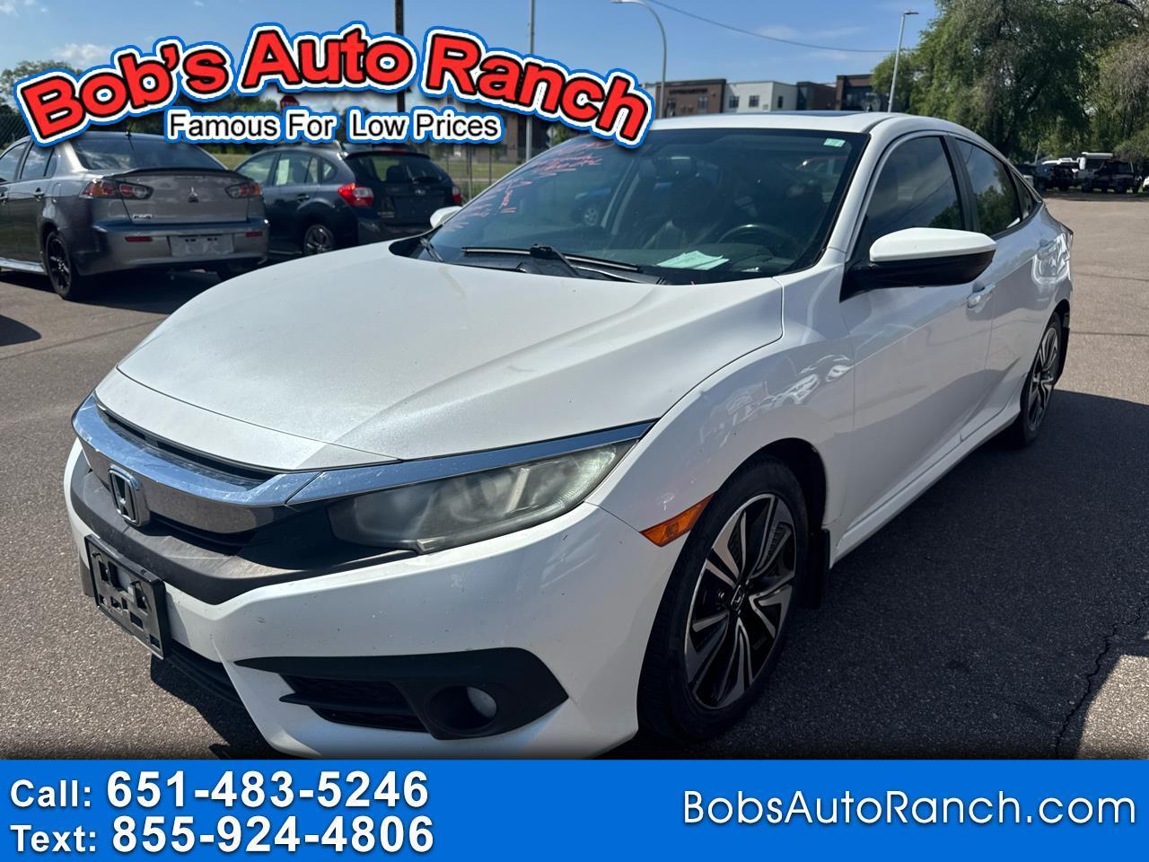 Honda Civic Sedan 4dr CVT EX-L 2016
