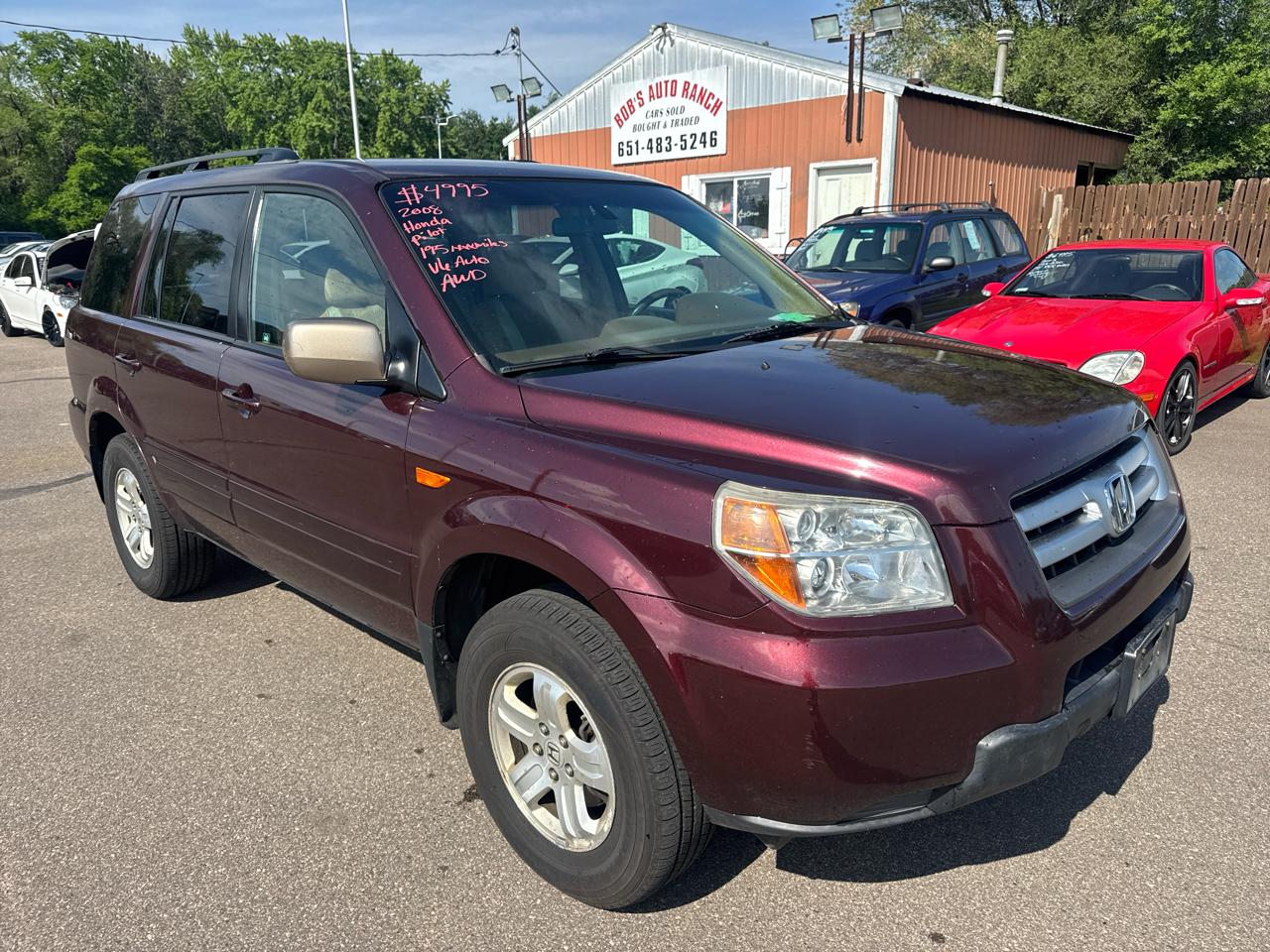 Honda Pilot 4WD 4dr VP 2008
