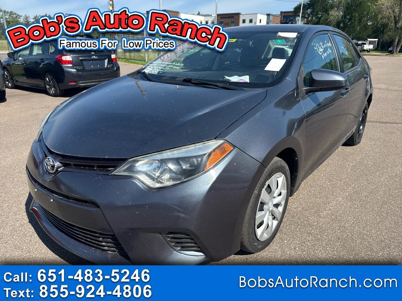 Toyota Corolla 4dr Sdn CVT LE Premium (Natl) 2015