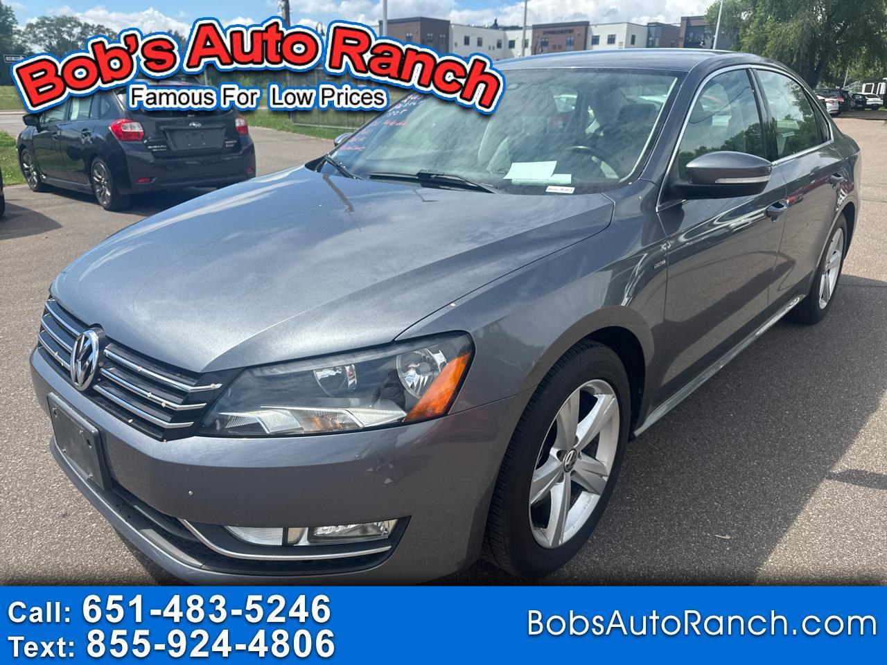 Volkswagen Passat 4dr Sdn 1.8T Auto S 2015