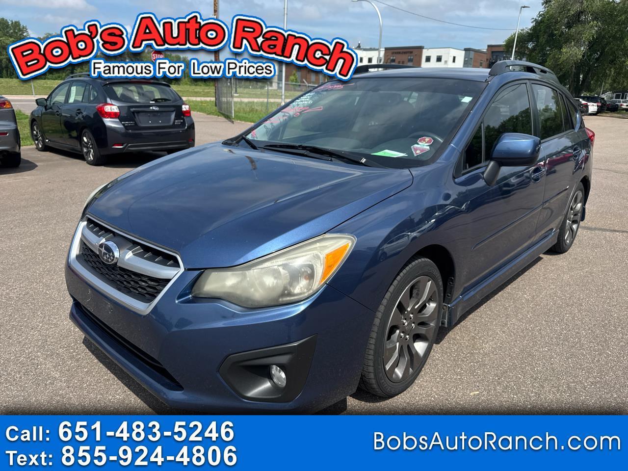 Subaru Impreza Wagon 5dr Auto 2.0i Sport Premium 2012