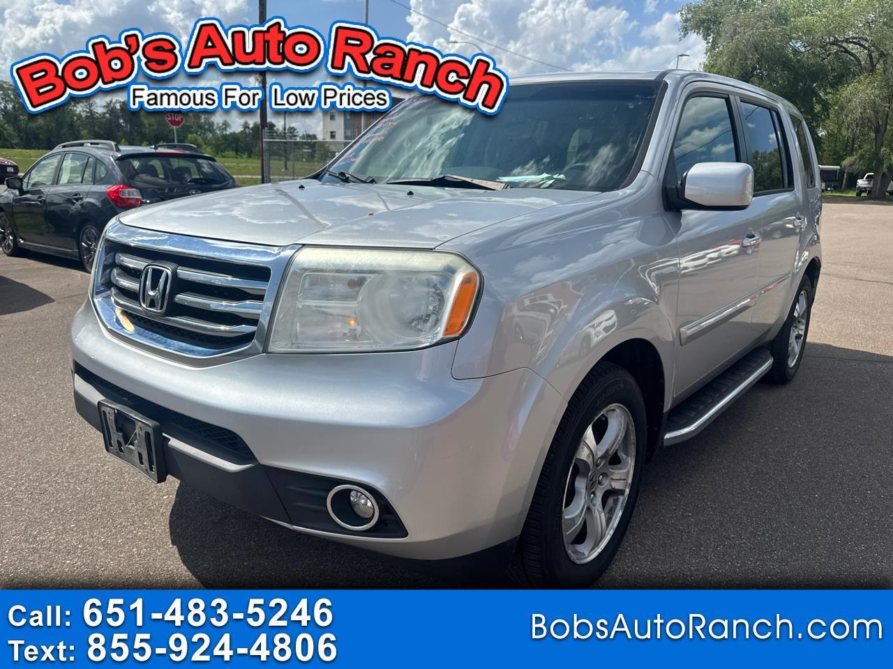 Honda Pilot 4WD 4dr EX-L w/RES 2012