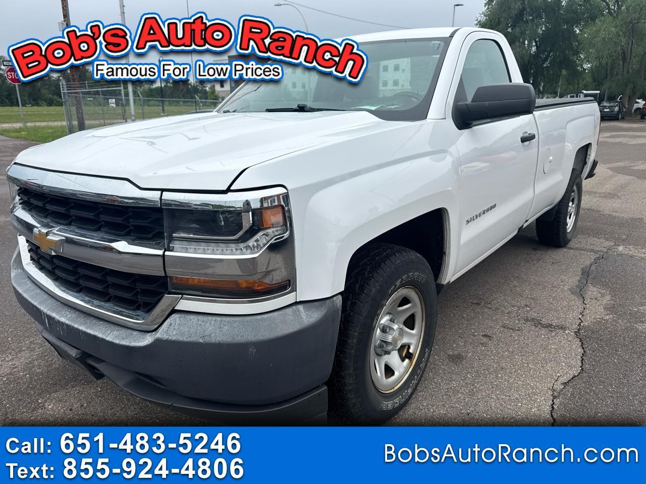 2016 Chevrolet Silverado 1500 2WD Reg Cab 133.0" Work Truck