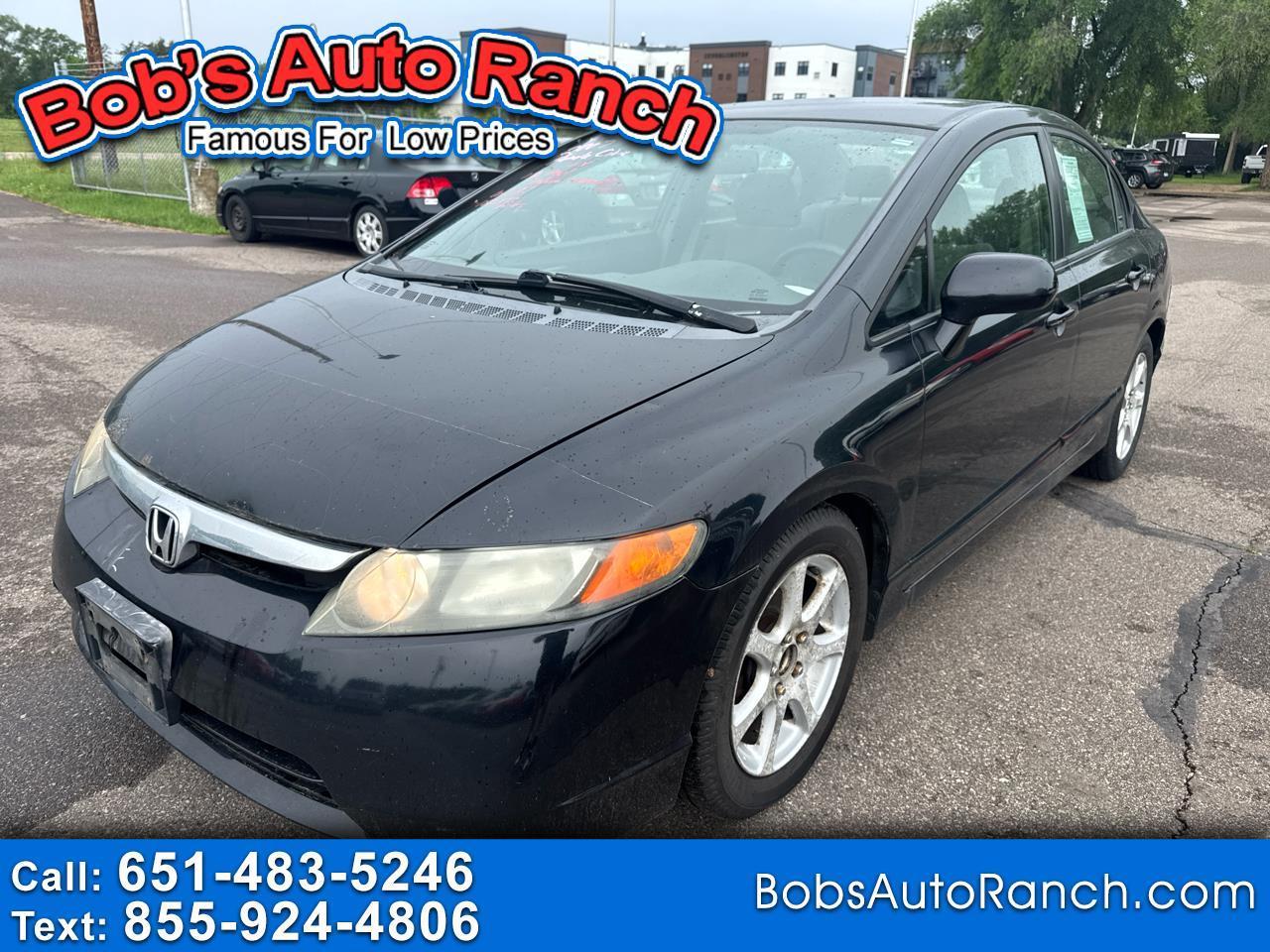 Honda Civic Sdn 4dr MT LX 2007