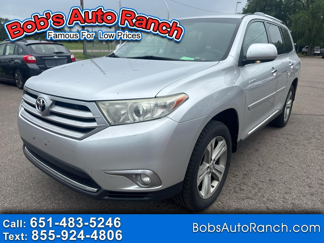 Toyota Highlander 4WD 4dr V6 Limited (Natl) 2013