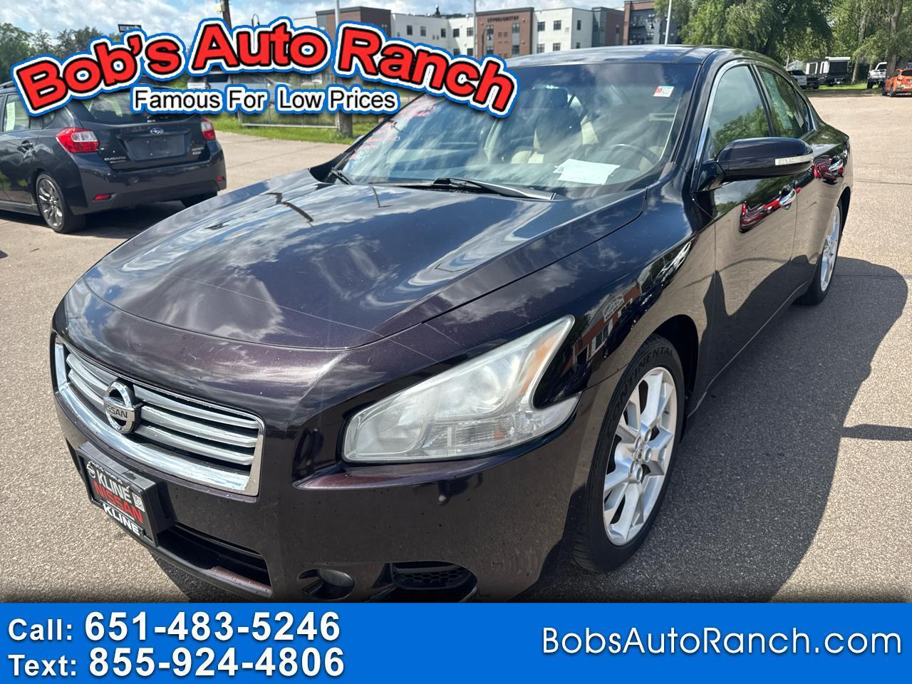 Nissan Maxima 4dr Sdn V6 CVT 3.5 SV w/Premium Pkg 2012