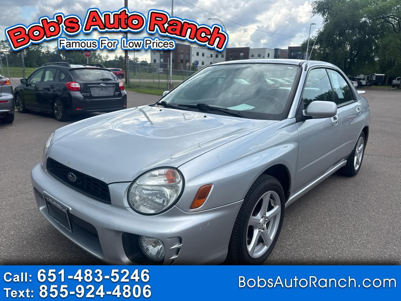 Subaru Impreza Sedan 4dr Sdn 2.5 RS Auto 2003