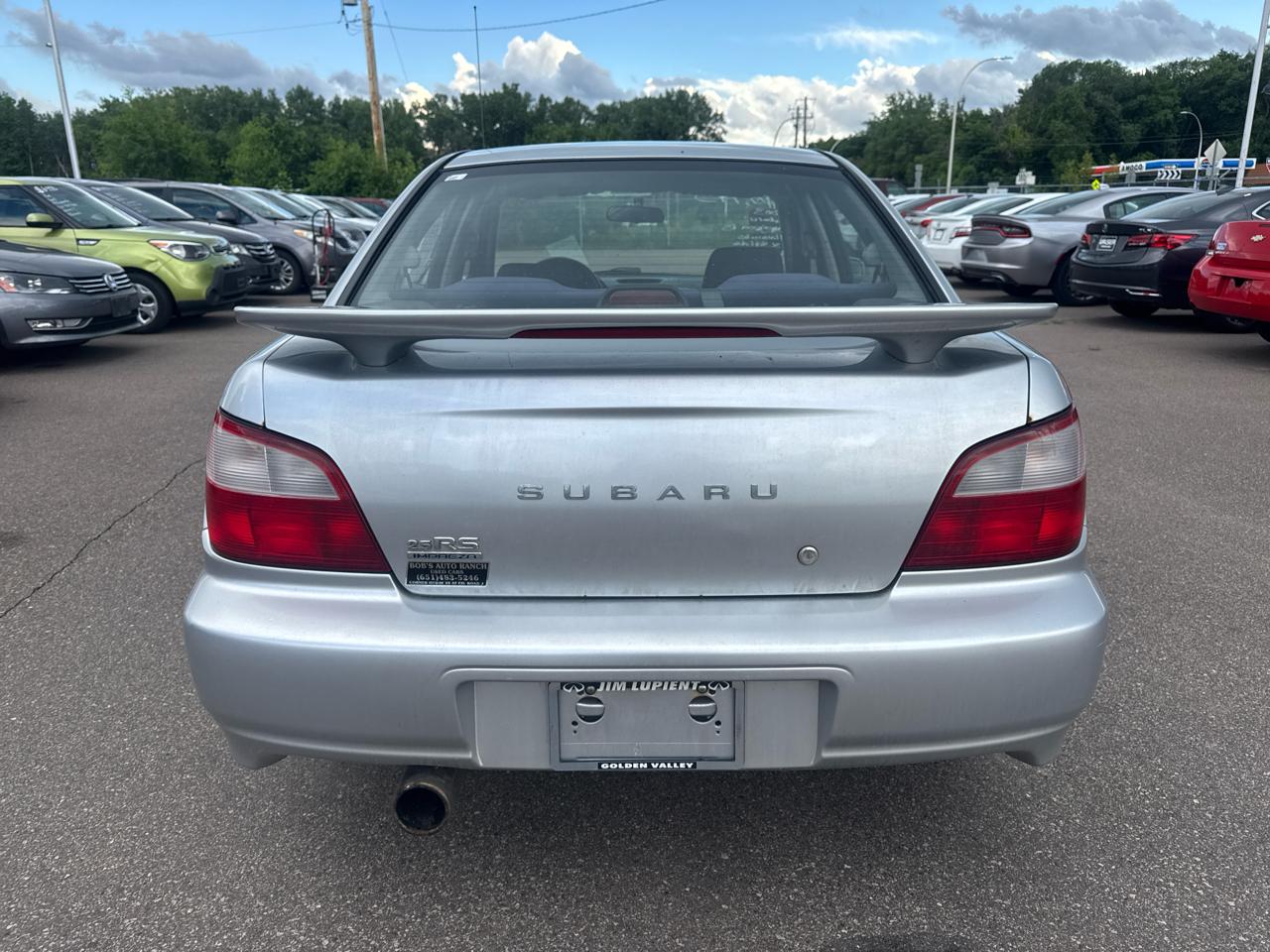 Subaru Impreza Sedan 4dr Sdn 2.5 RS Auto 2003