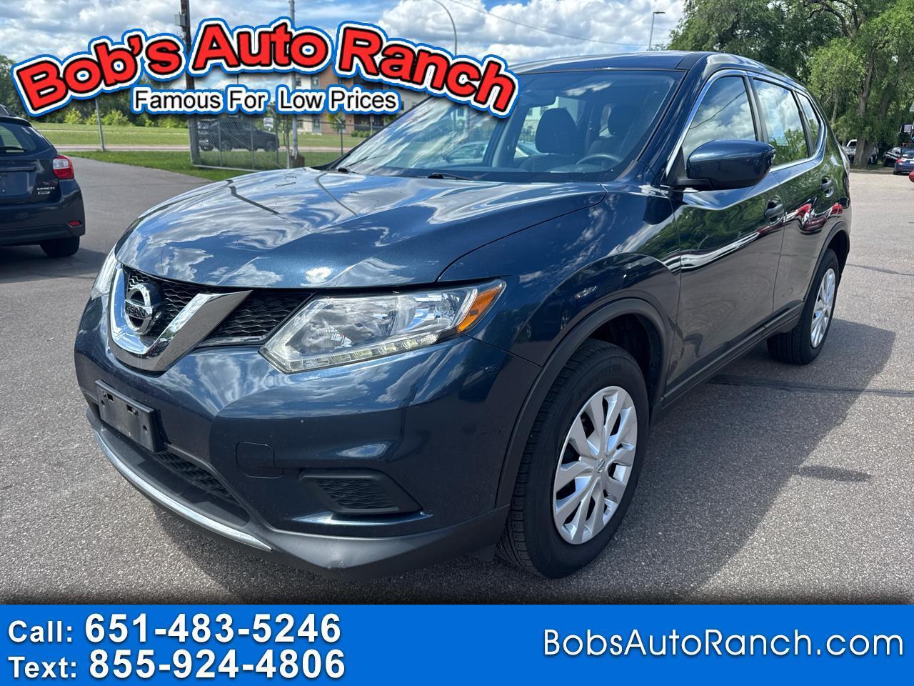 Nissan Rogue AWD 4dr S 2016