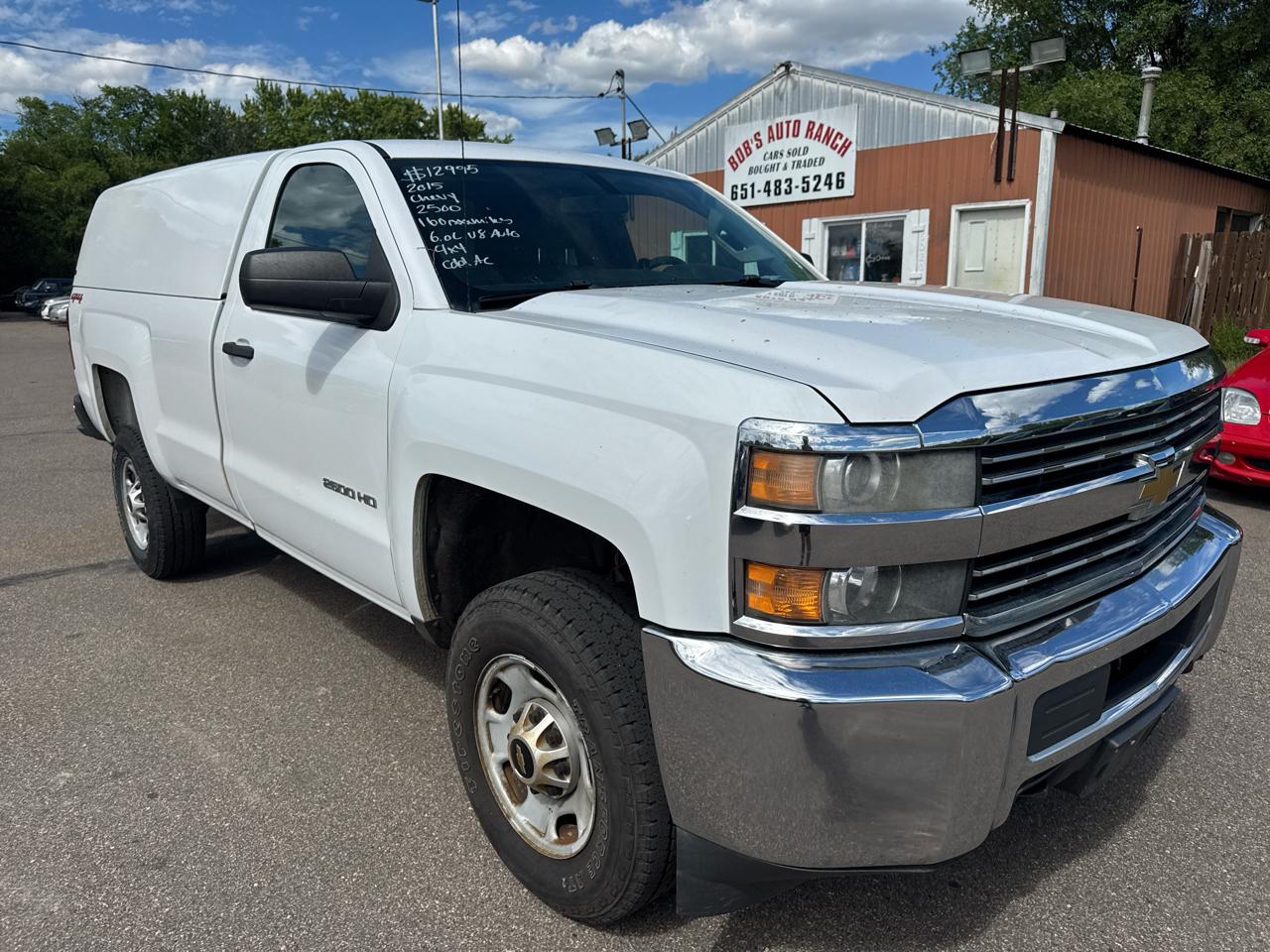 Chevrolet Silverado 2500HD Built After Aug 14 4WD Reg Cab 133.6" Work Truck 2015