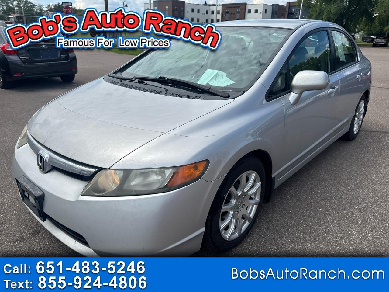 Honda Civic Sdn 4dr AT LX 2007