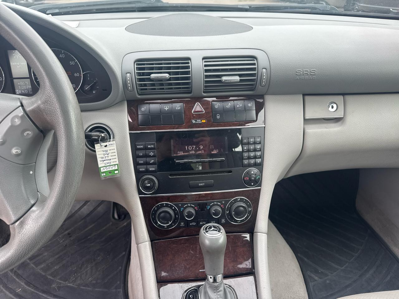 Mercedes-Benz C-Class 4dr Sdn 2.6L 4MATIC 2005