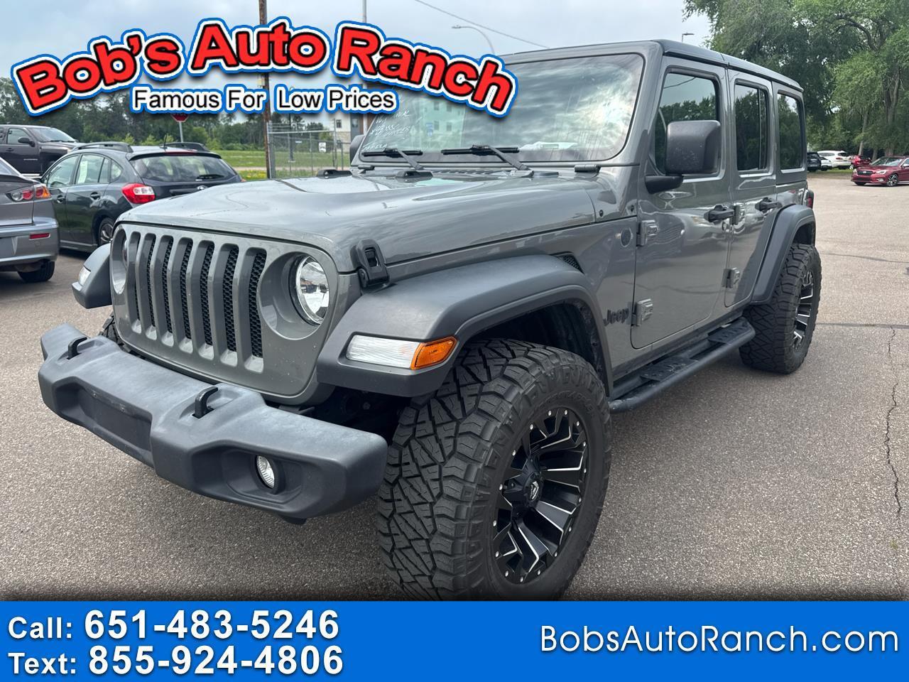 Jeep Wrangler Unlimited Sport S 4x4 2018