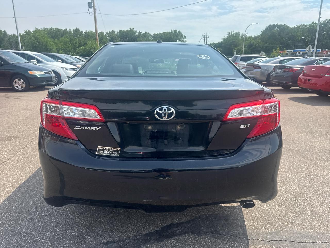 Toyota Camry 4dr Sdn I4 Auto SE Sport Limited Edition (Natl) 2012