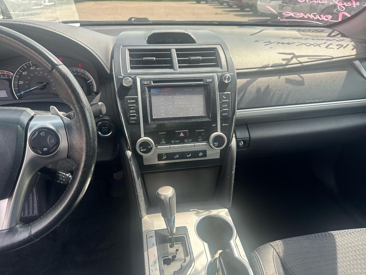 Toyota Camry 4dr Sdn I4 Auto SE Sport Limited Edition (Natl) 2012