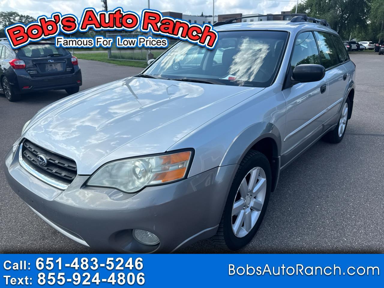 Subaru Legacy Wagon 4dr H4 MT Outback 2007