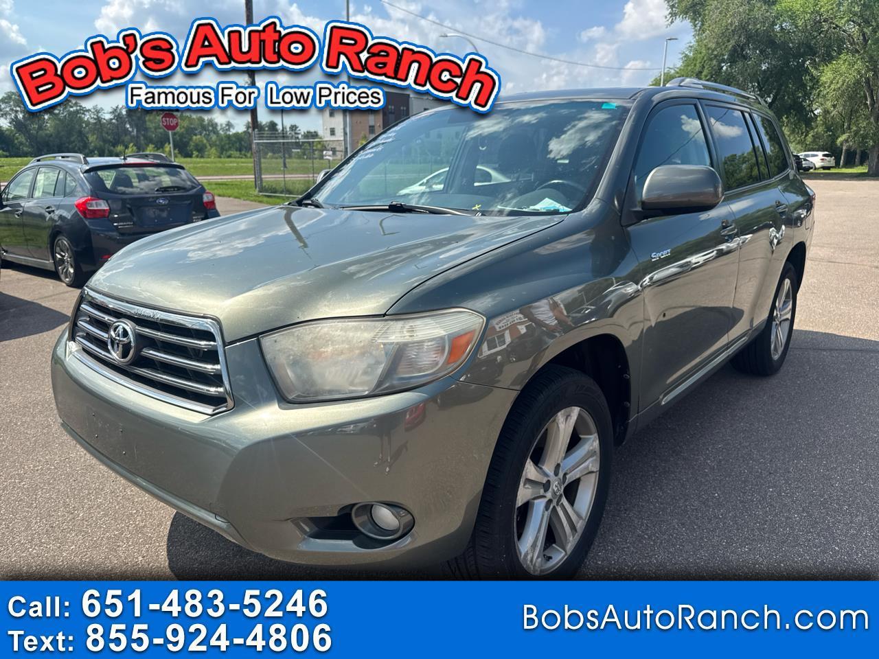 Toyota Highlander 4WD 4dr Sport (Natl) 2008