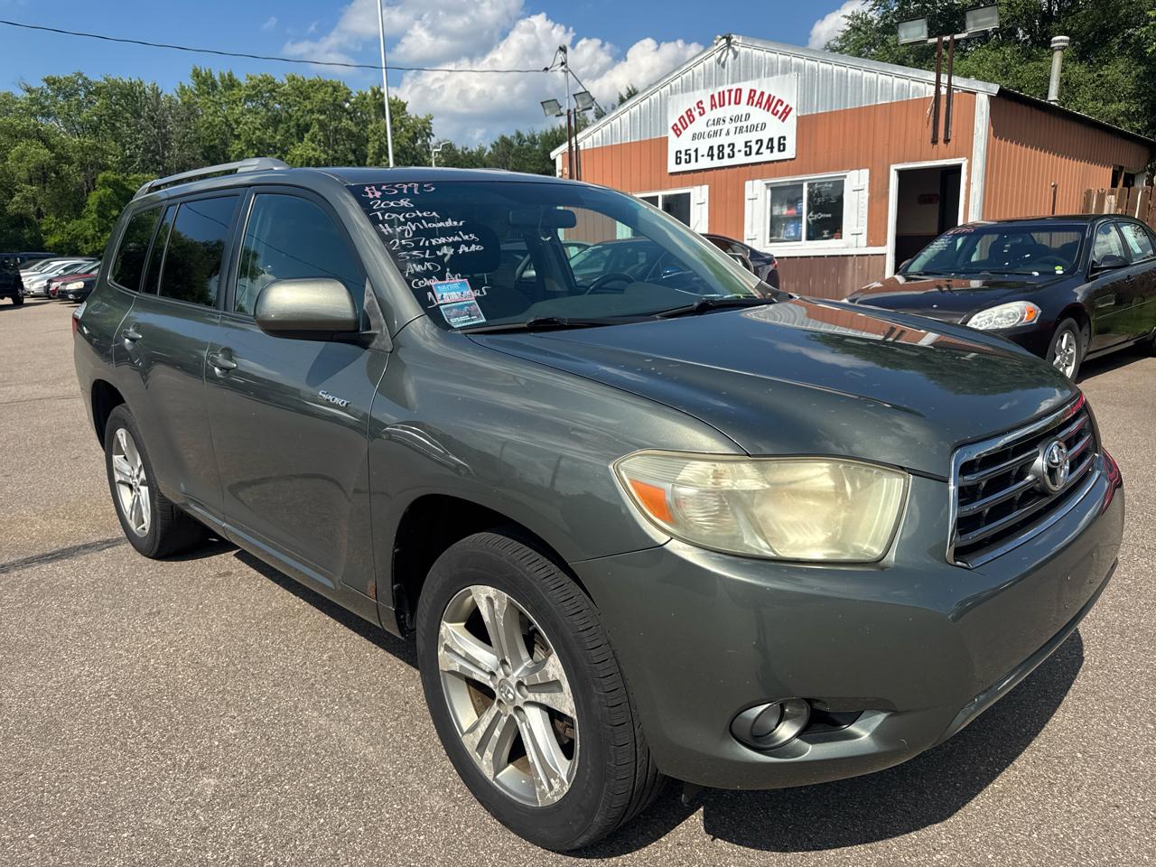 Toyota Highlander 4WD 4dr Sport (Natl) 2008