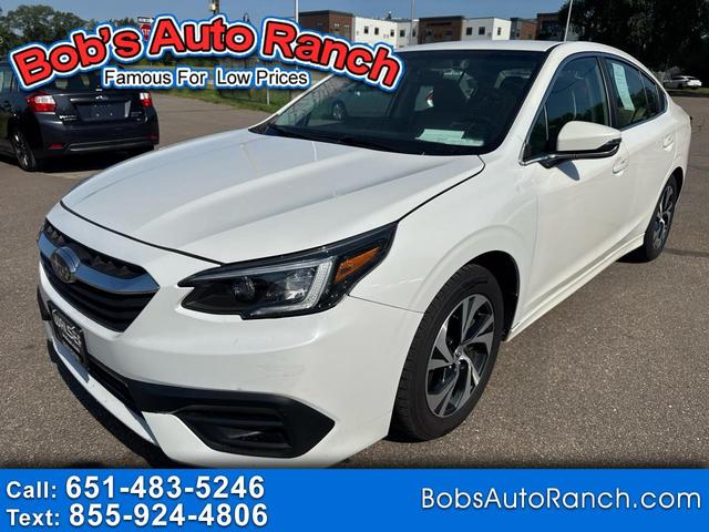 White 2022 Subaru Legacy Sedan All-Wheel Drive Automatic