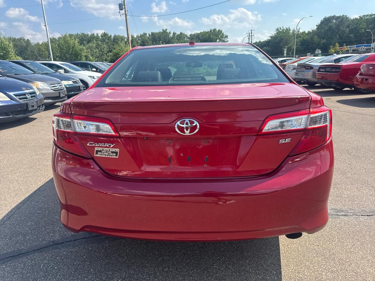 Toyota Camry 4dr Sdn I4 Auto SE Sport Limited Edition (Natl) 2012