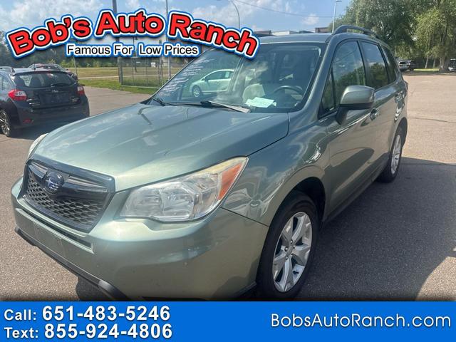 Green 2015 Subaru Forester SUV / Crossover All-Wheel Drive 6-Speed Manual