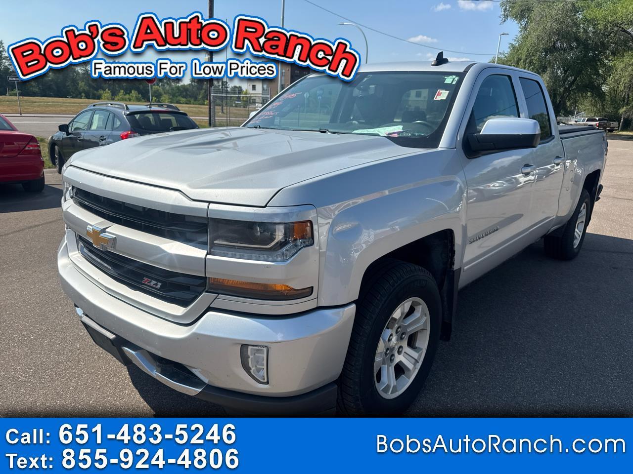 Chevrolet Silverado 1500 4WD Double Cab 143.5" LT w/2LT 2016