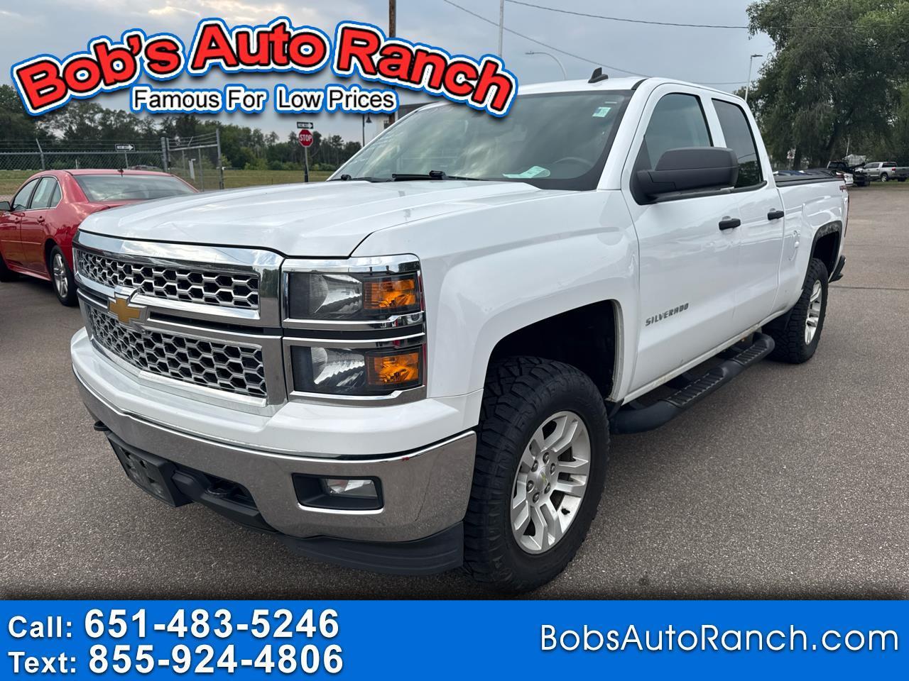 2014 Chevrolet Silverado 1500 4WD Double Cab 143.5" LT w/1LT