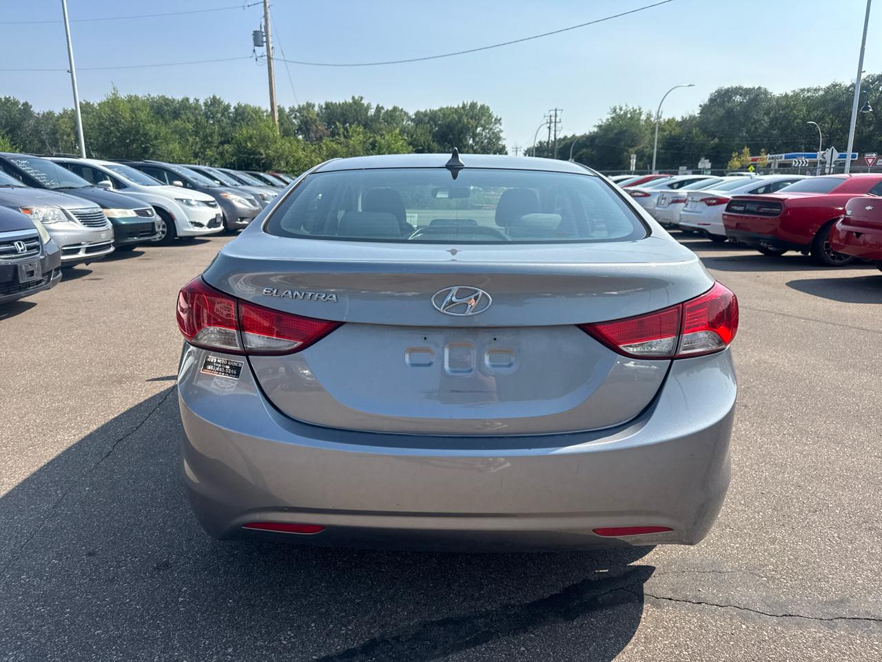 Hyundai Elantra 4dr Sdn Man GLS (Ulsan Plant) 2013