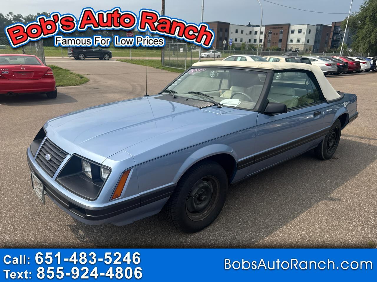 Ford Mustang 2dr GLX Convertible 1983