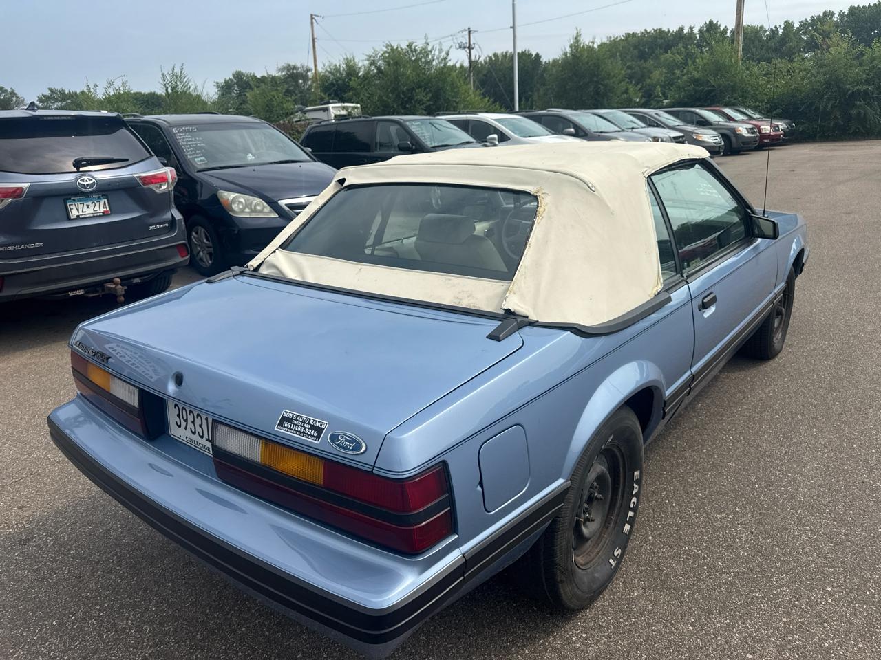 Ford Mustang 2dr GLX Convertible 1983
