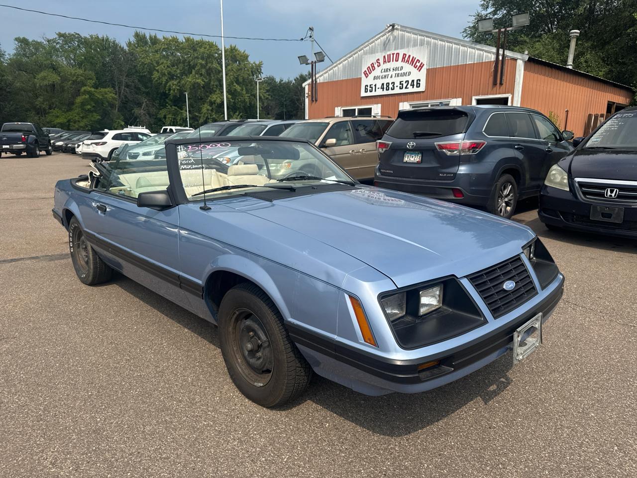 Ford Mustang 2dr GLX Convertible 1983