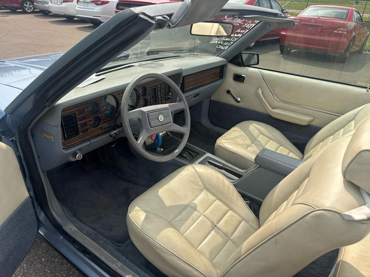 Ford Mustang 2dr GLX Convertible 1983
