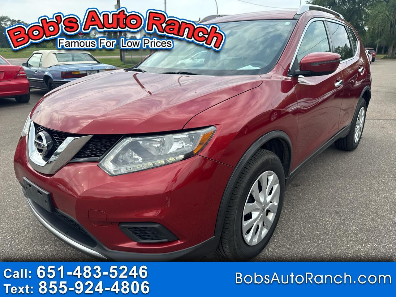 Nissan Rogue AWD 4dr S 2016