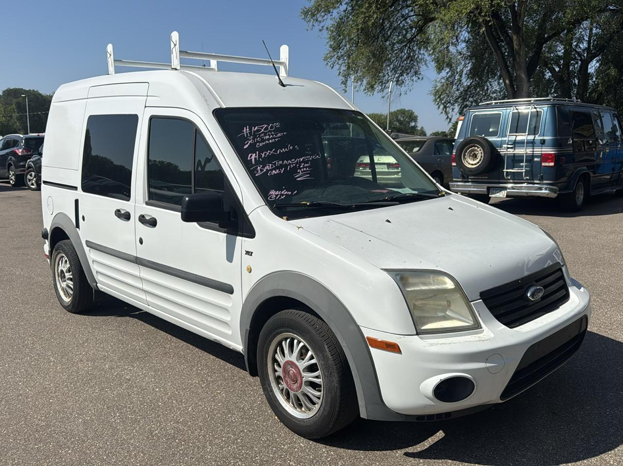 Ford Transit Connect 114.6" XL w/side & rear door privacy glass 2010