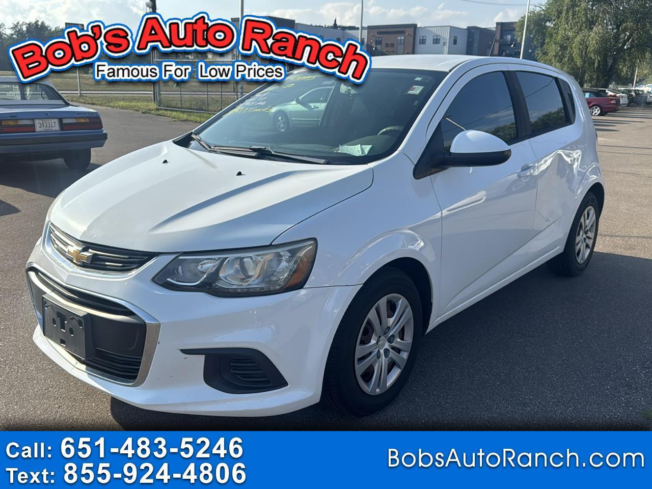 Chevrolet Sonic 5dr HB Auto LT w/1FL 2017