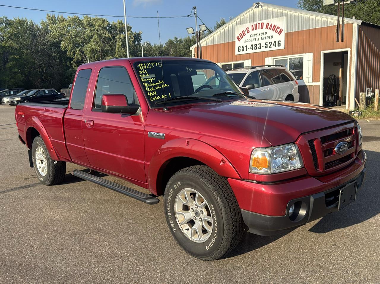 Ford Ranger 4WD 4dr SuperCab 126" Sport 2011