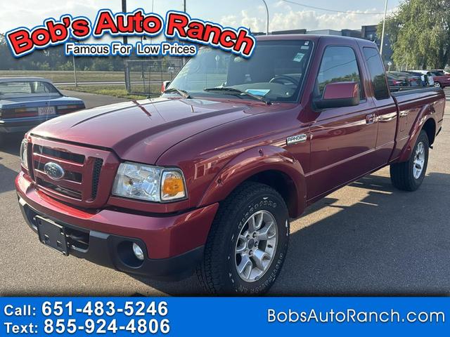 Red (Burgundy) 2011 Ford Ranger Pickup Truck Four-Wheel Drive Automatic