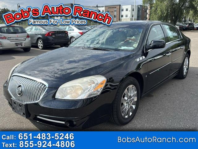 Black 2010 Buick Lucerne Sedan Front-Wheel Drive Automatic