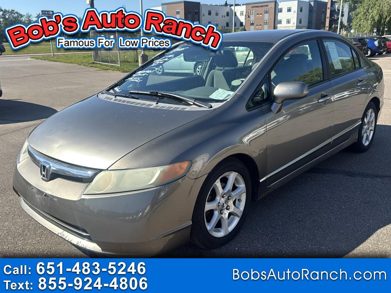 Honda Civic Sdn 4dr Auto LX 2008
