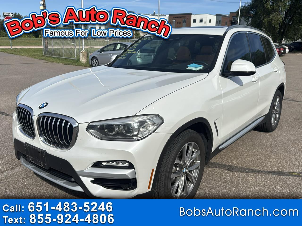 2019 BMW X3 xDrive30i Sports Activity Vehicle